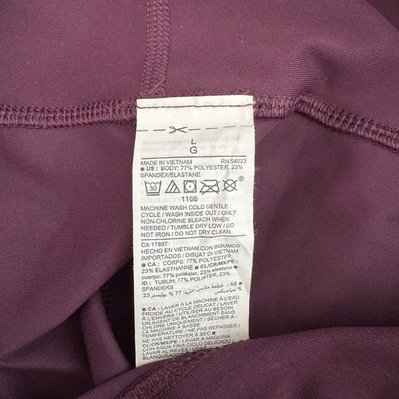 Old Navy | High Waisted Elevate 7/8 Leggings, Size L - Picture 5 of 7